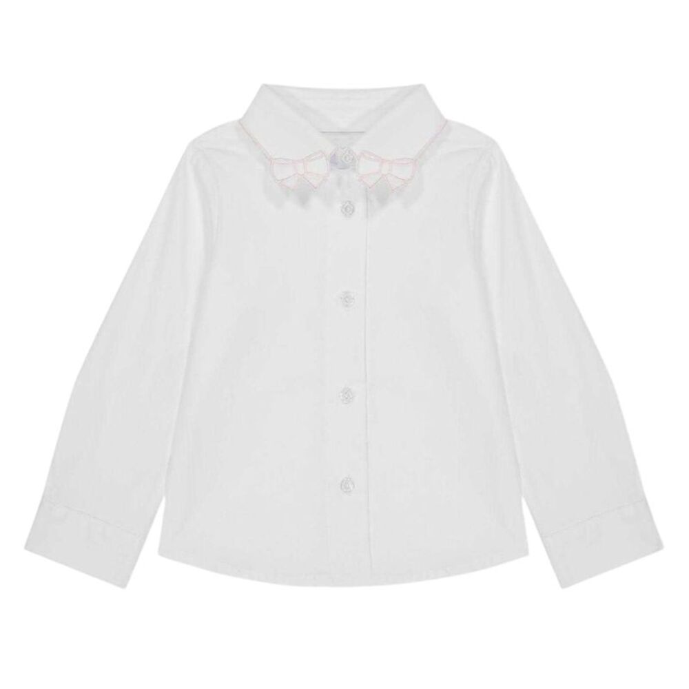 Lapin House Childrens/Kids Long-Sleeved Formal Shirt / Salmon